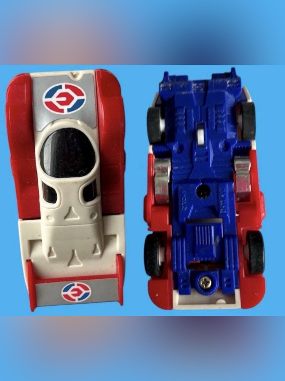 Vintage 1985 McDonald's Commandrons Motron Tomy Transformers Go Bots Car p33